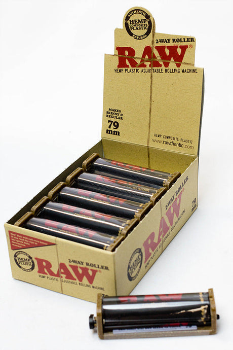 RAW 2-Way Hemp Plastic Roller display Roller ONE 79 mm