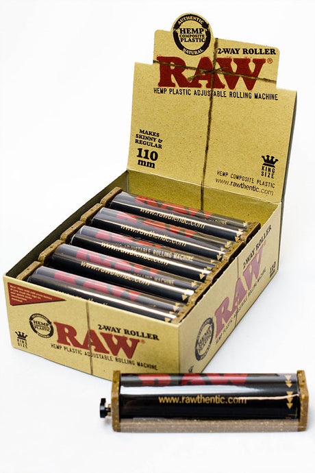 RAW 2-Way Hemp Plastic Roller display Roller ONE 110 mm