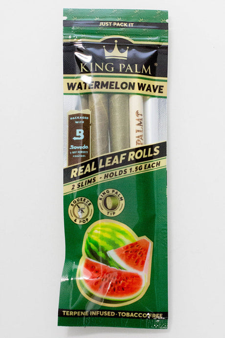King Palm Hand-Rolled flavor slim Leaf Leaf Wrap ONE Watermelon Wave