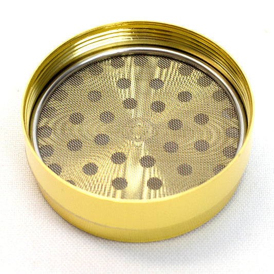 Gold 3 Parts 50mm Herb Grinder Display Pack Super Supplys Inc