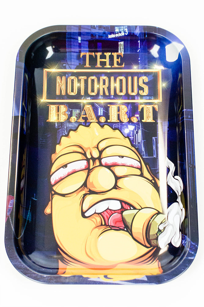 Smoke Arsenal Medium Rolling Tray-New Tray ONE Notorious Bart
