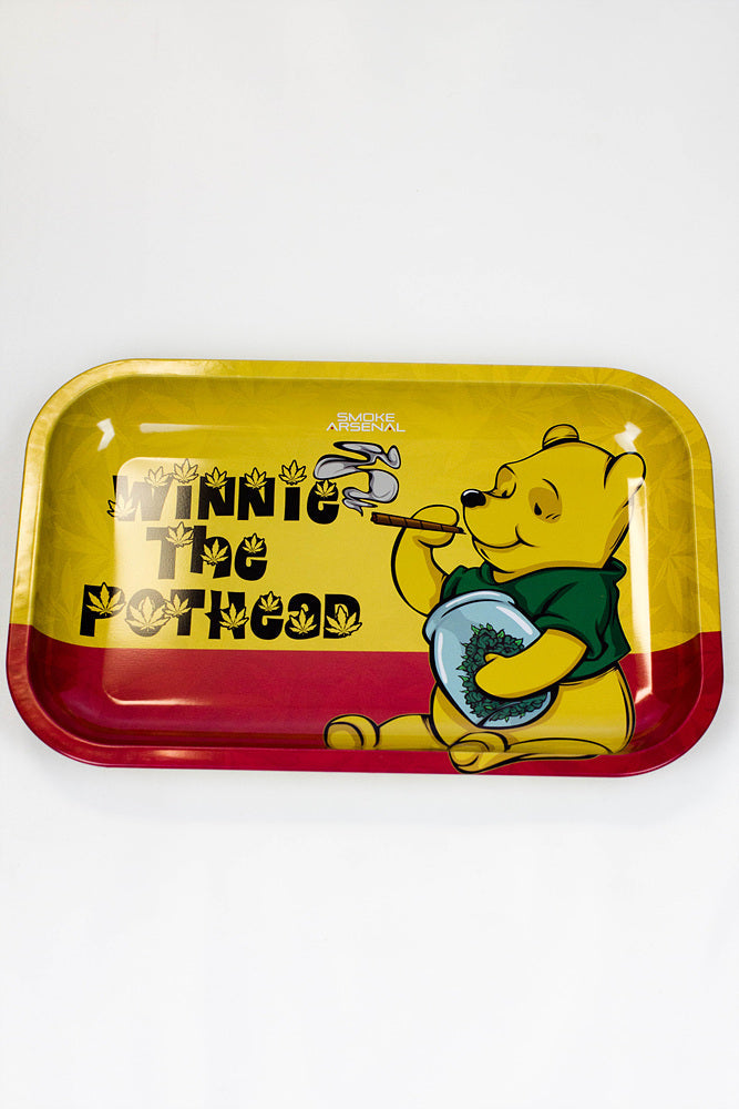 Smoke Arsenal Medium Rolling Tray-New Tray ONE Winnie The PotHead