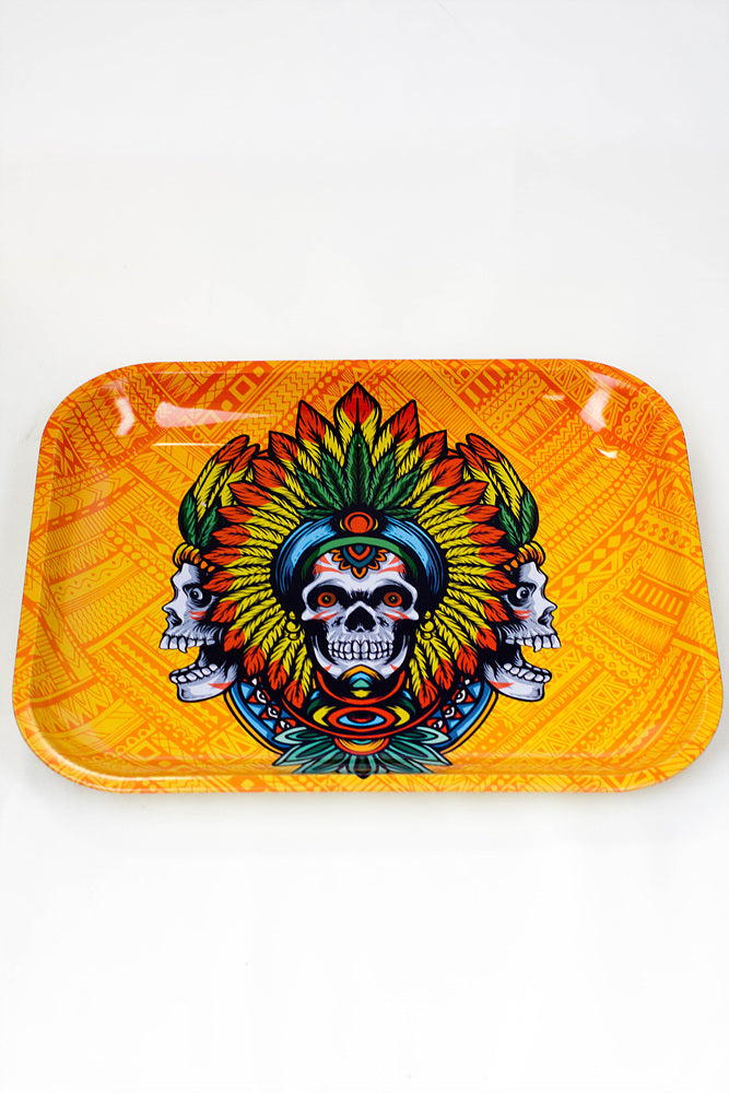 Smoke Arsenal Large Rolling tray Tray ONE Tribal kush
