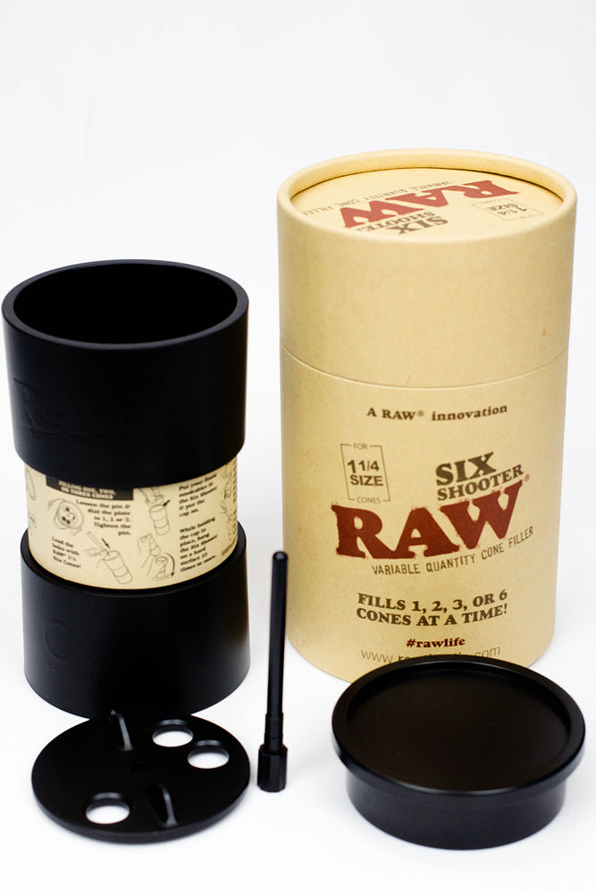 Raw six shooter for 1 1/4 size cones Filler · Poker ONE