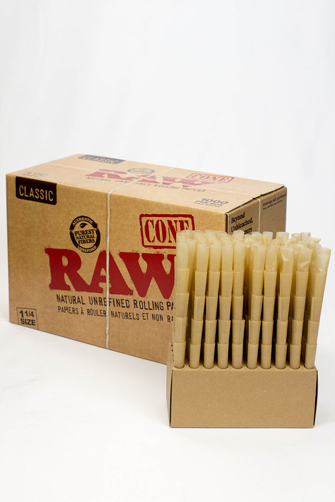 Raw cone bulk 1000 1 1/4 Pre-rolled Cone (Bulk / Tower) ONE