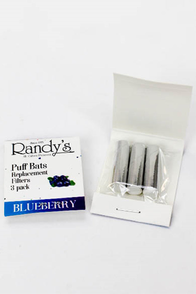 Randy's Puff bat refill packs display Filter Tip ONE