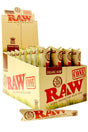 Raw organic cone King Size Pre-rolled Cone (Display Pack) ONE