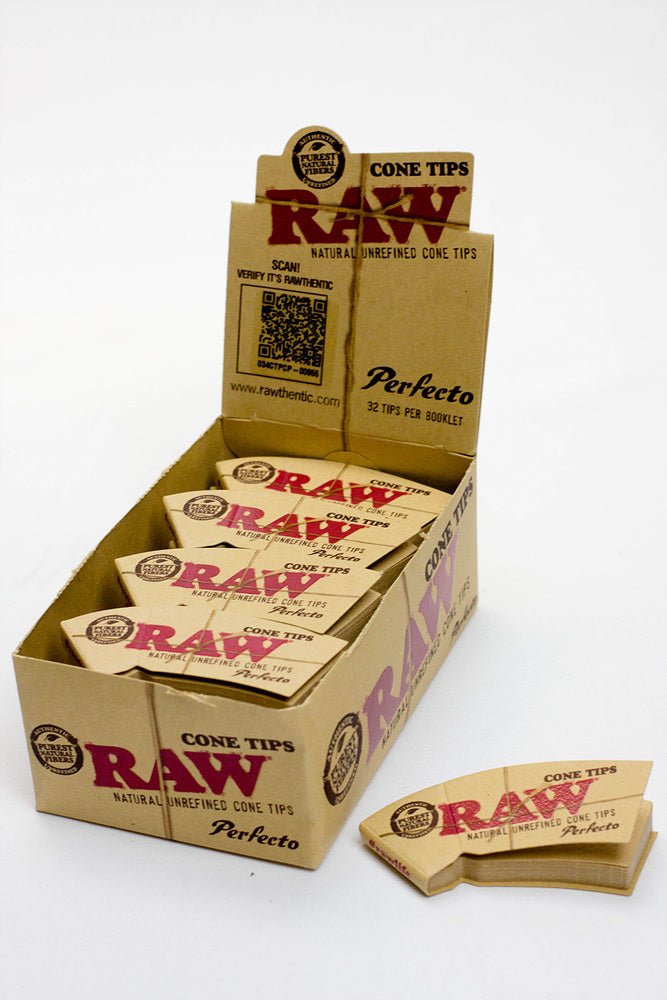 RAW Natural Unrefined Cone Tips Perfecto Filter Tip ONE