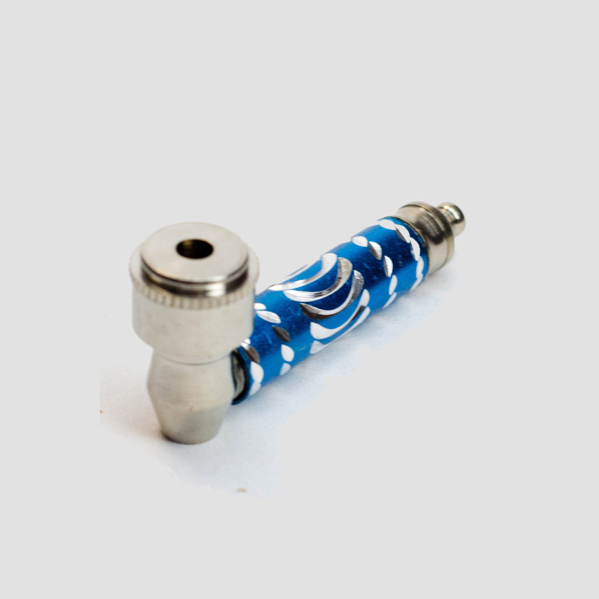 3" Color Wave Metal Pipe Bag of 10 Metal Pipe JJ Distribution