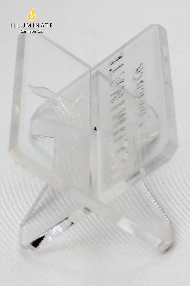 Laser cut Acrylic rolling V Roller Illuminate Cannabis Co. Regular