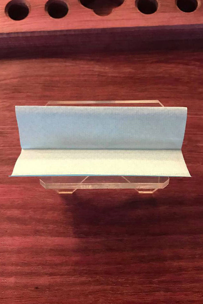 Laser cut Acrylic rolling V Roller Illuminate Cannabis Co.