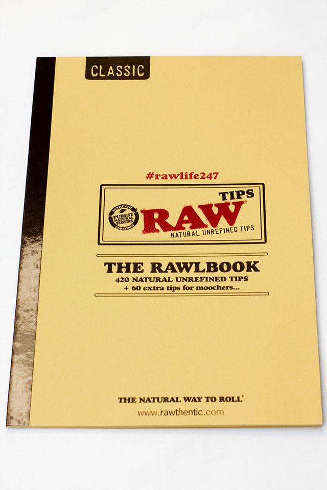 Raw Tips Book 48/10 Filter Tip ONE