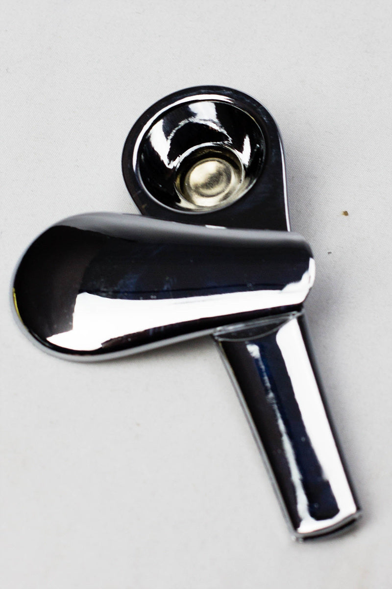 Magnet slide lid metal pipe Metal Pipe BANKA Silver