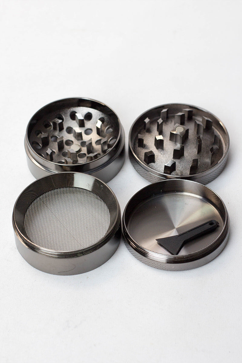 4 parts color grinder with a decoration lid Box of 12 Display Pack BANKA