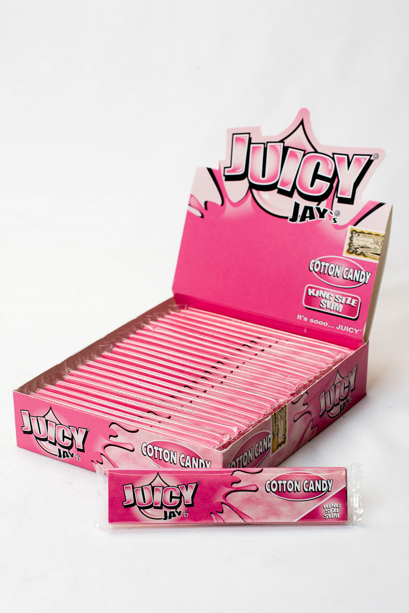 Juicy Jay's King Size Rolling Papers King Size ONE Cotton Candy