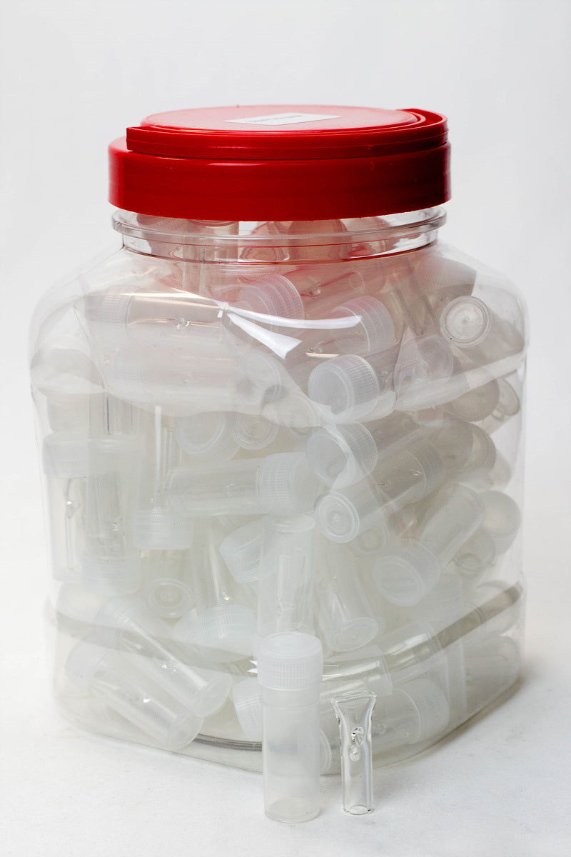 Flat Lip Glass Tips Jar of 120 Filter Tip ONE