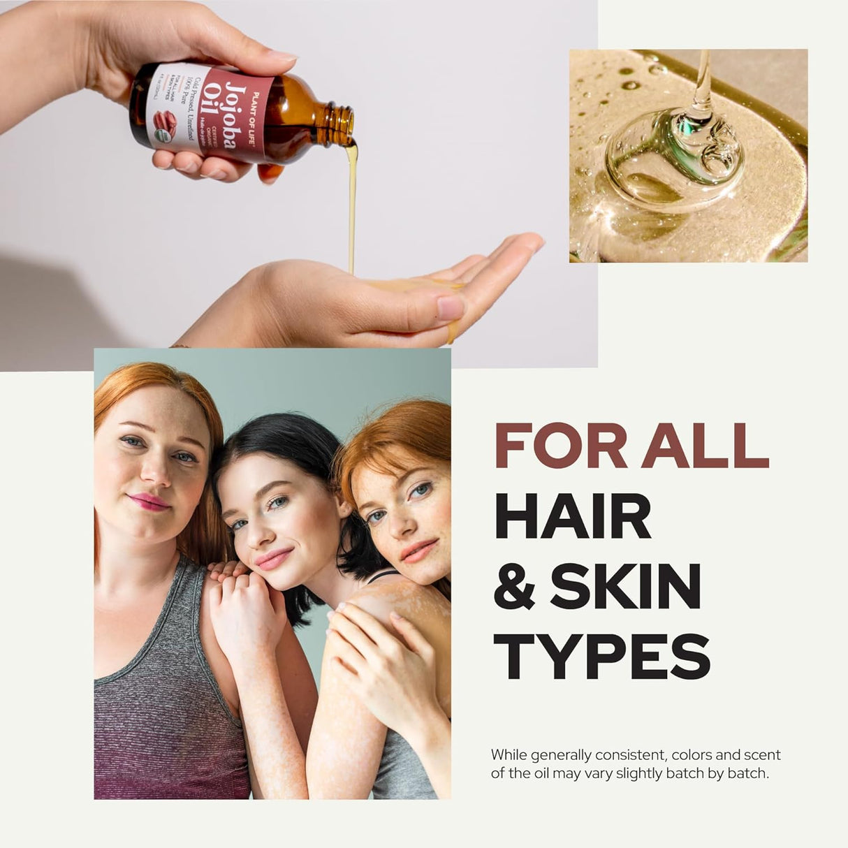 Plant of Life | Organic Jojoba Oil for strengthening Hair & Skin (120ml) Skincare Neo Wholesale Co.