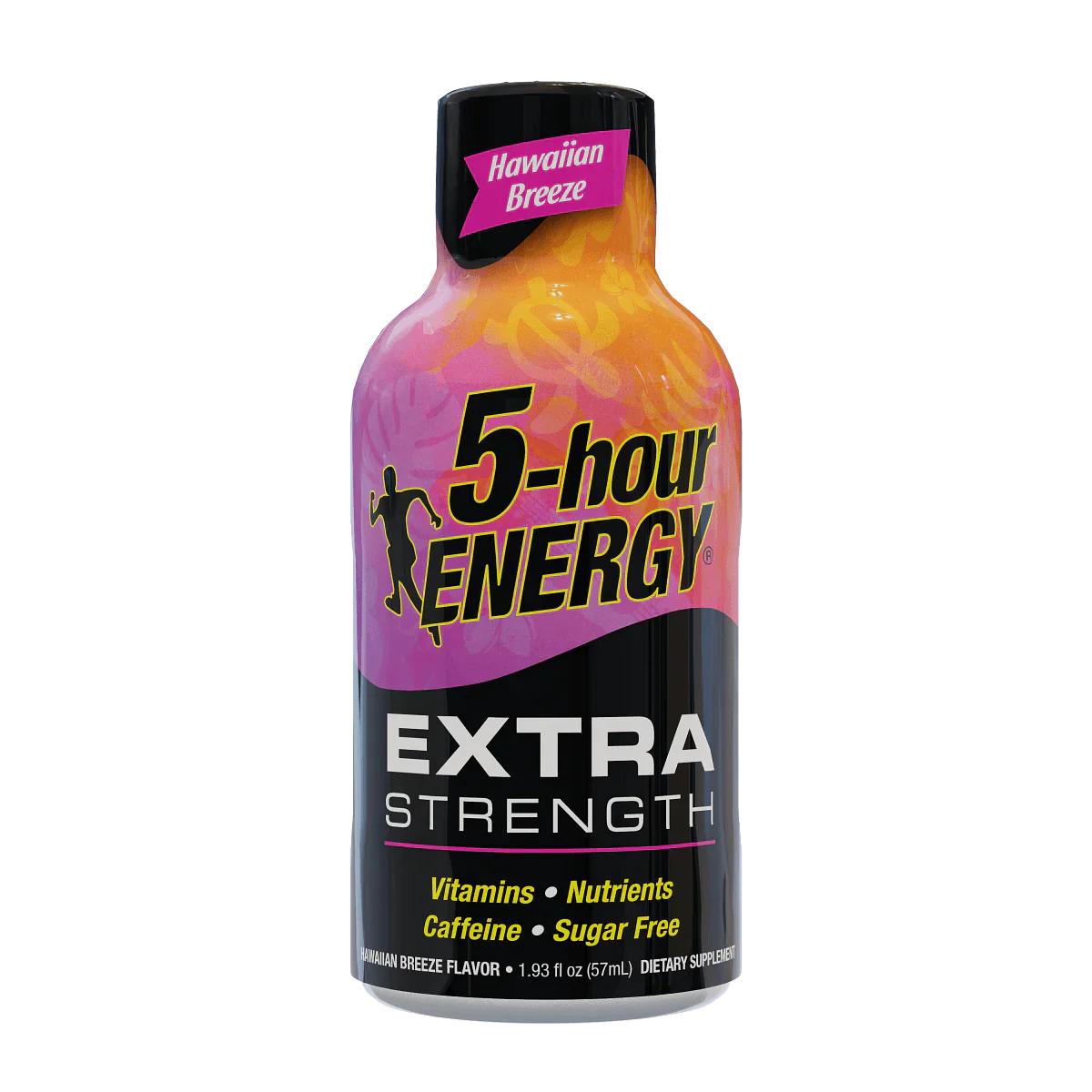 Hawaiian Breeze Flavor Extra Strength 5-hour ENERGY Drink Energy Drink ONE