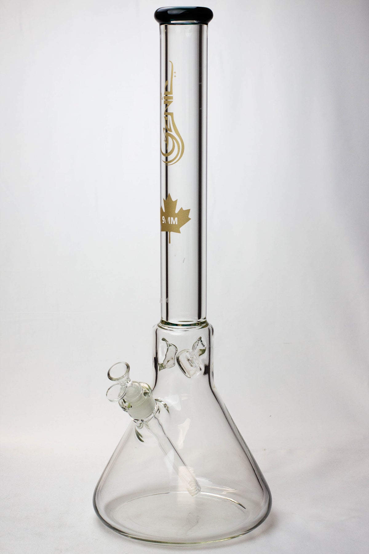 23" Genie 9 mm Giant beaker glass water bong Beaker Bong ONE Teal