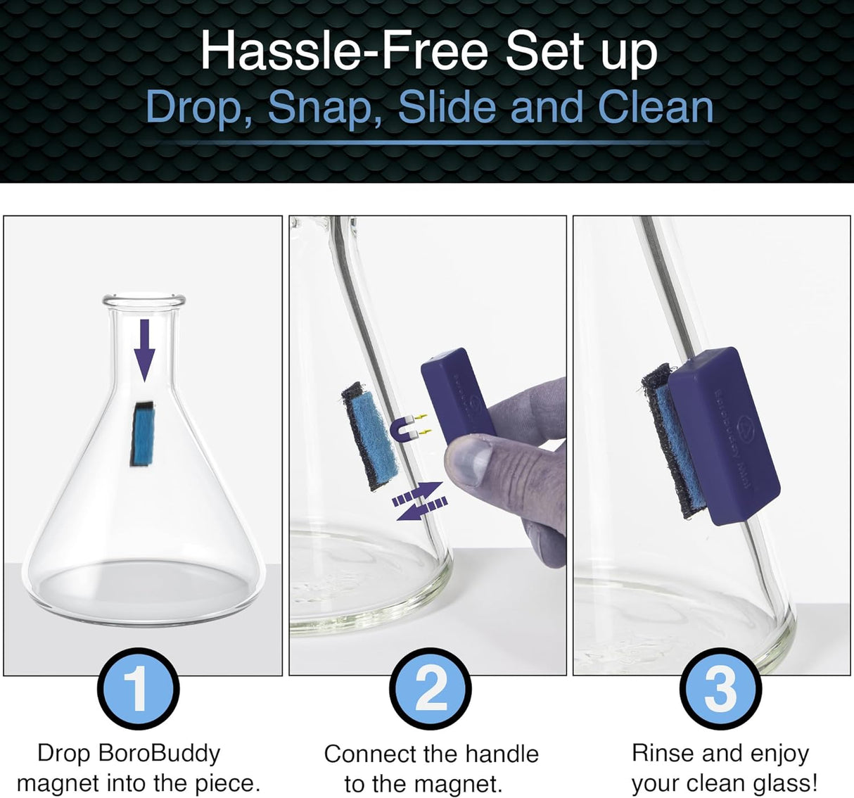 Snowtree | BoroBuddy™ Magnetic Cleaner-Mini Brush ONE
