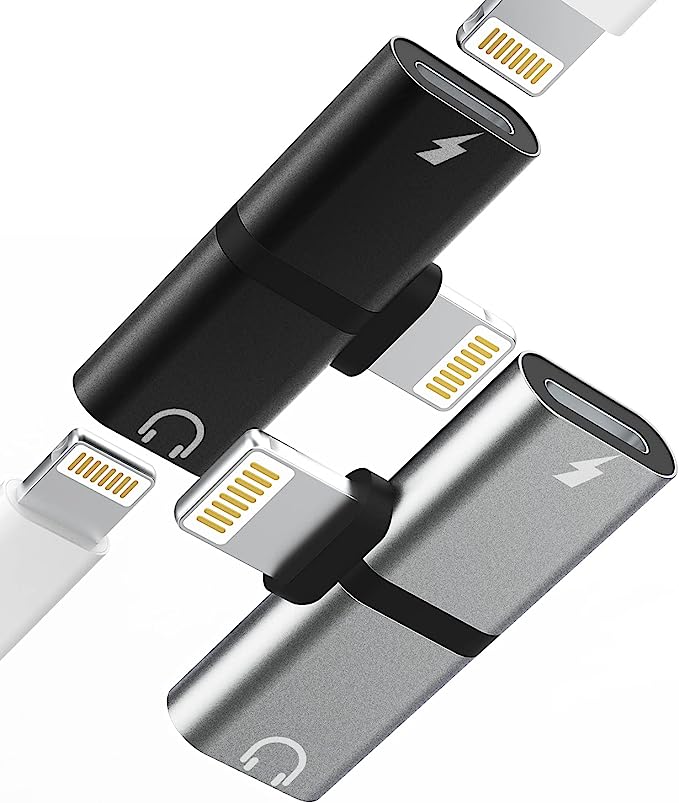 Lightning Female to Dual Lightning Male Split adapter Pack of 24 Charging Cable · Accessory JJ Distribution