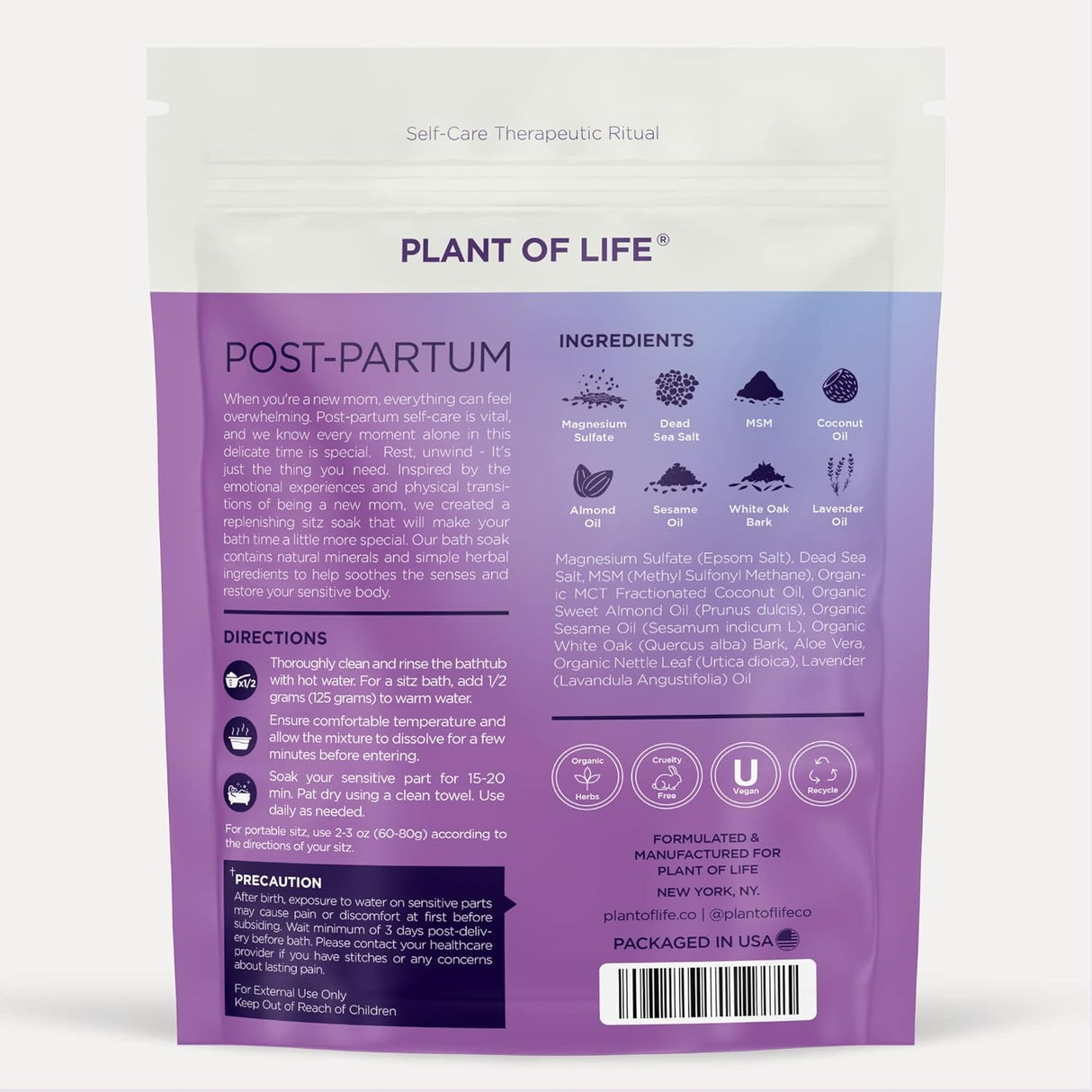 Plant of Life | Postpartum Salt Salt Neo Wholesale Co.