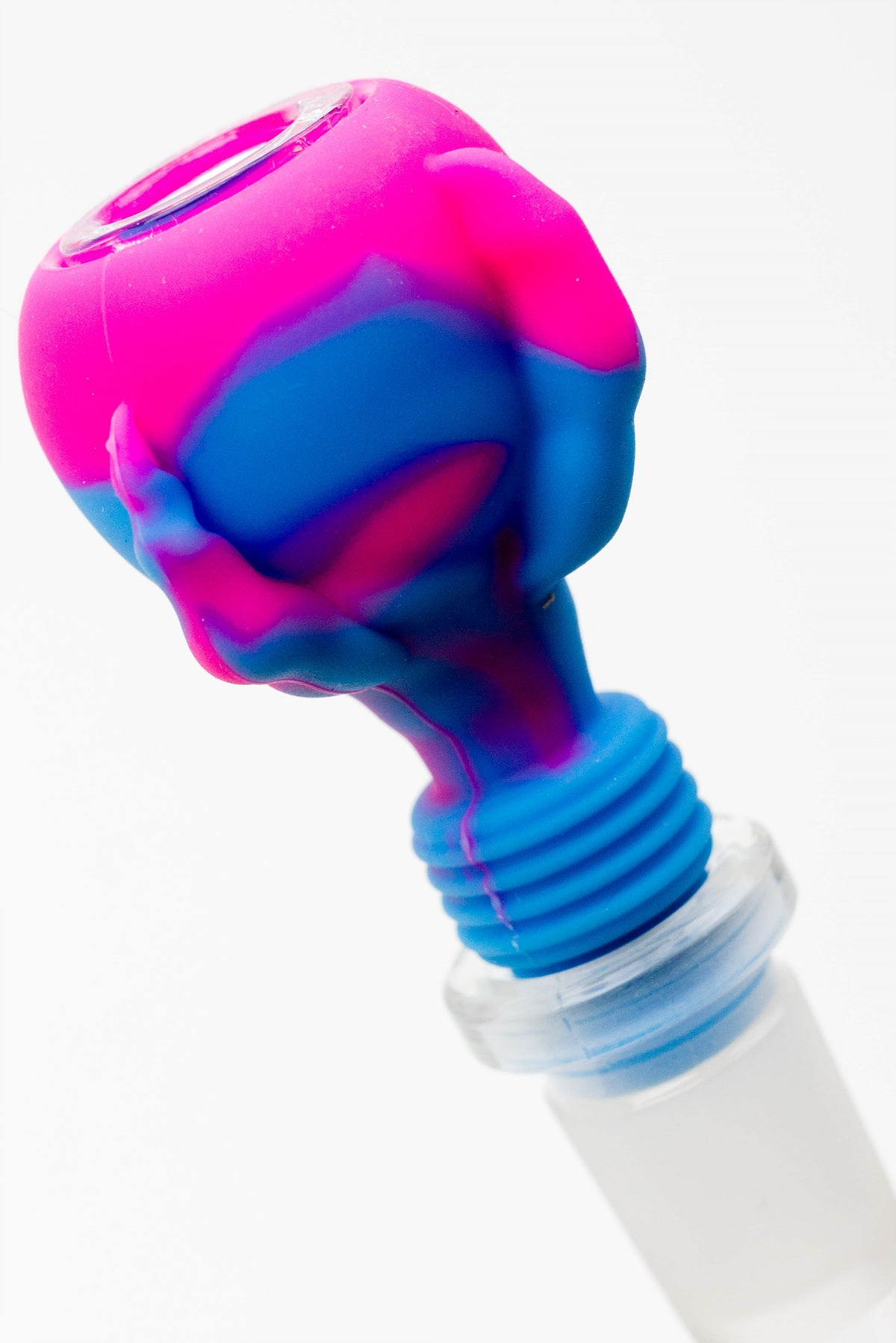 2-in-1 Silicone Claw bowl with multi-hole glass bowl-Color Assorted Bowl · Banger · Oil Burner YHS Smoke