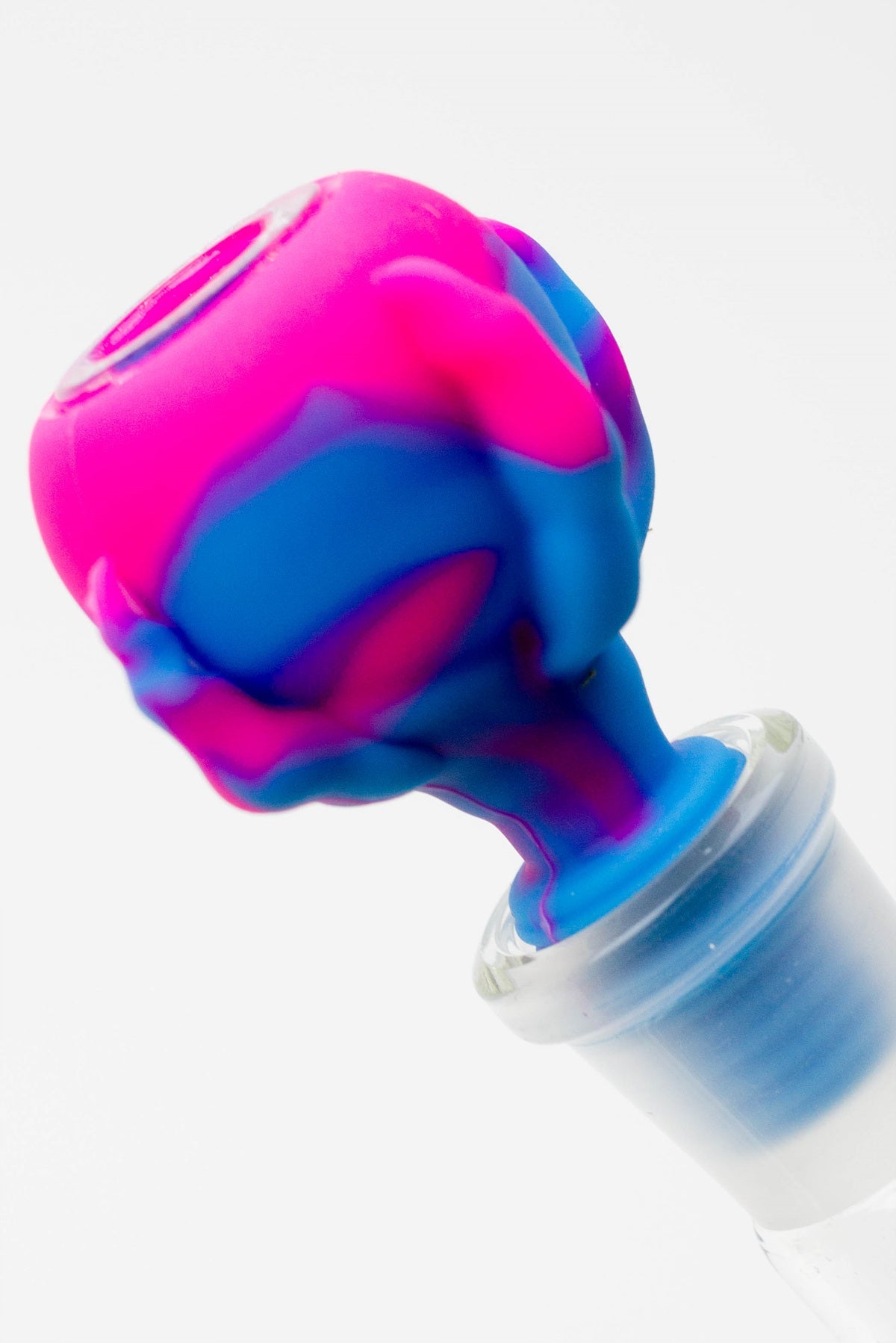 2-in-1 Silicone Claw bowl with multi-hole glass bowl-Color Assorted Bowl · Banger · Oil Burner YHS Smoke