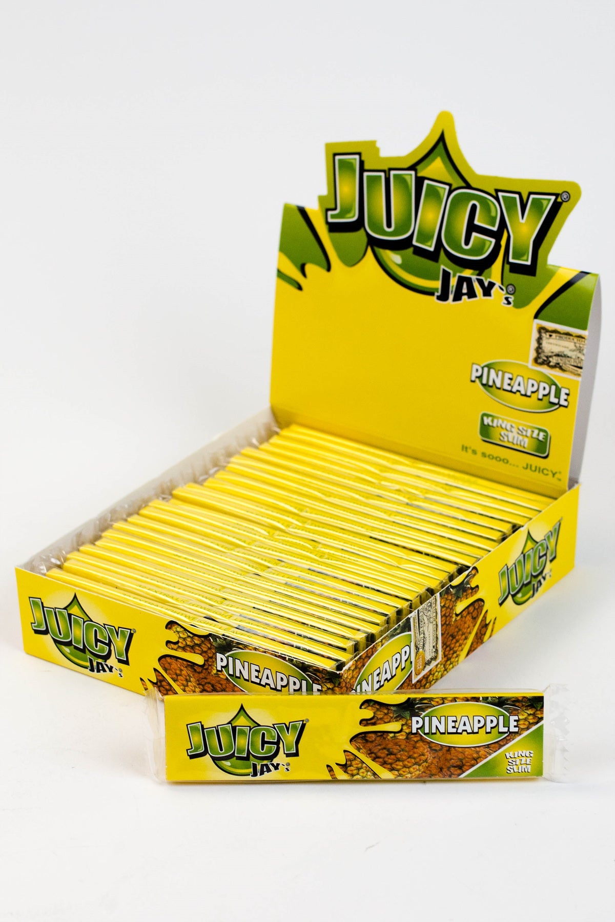 Juicy Jay's King Size Rolling Papers King Size ONE Pineapple