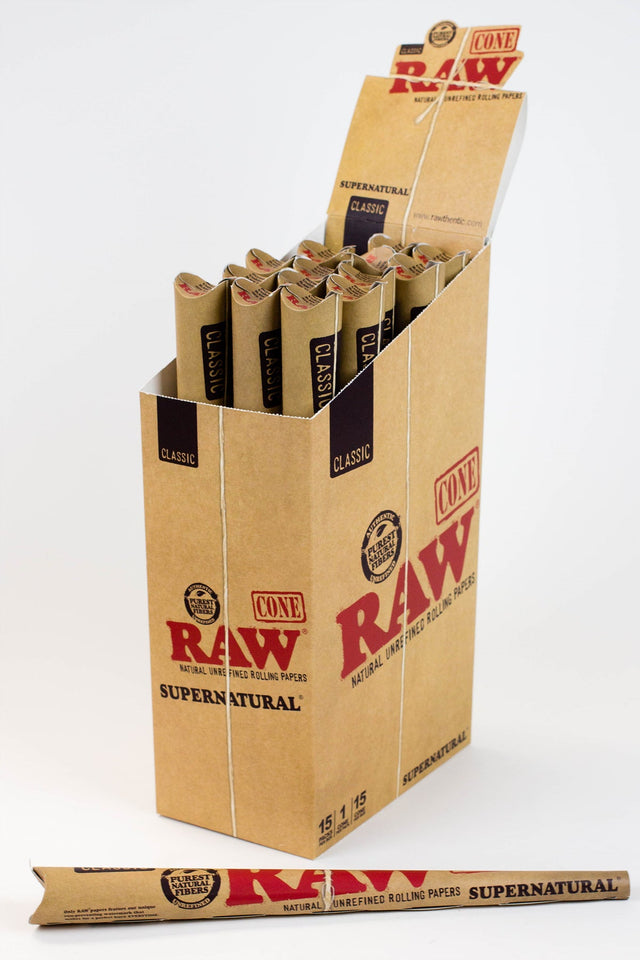RAW Classic Supernatural Cones Pre-rolled Cone (Display Pack) ONE