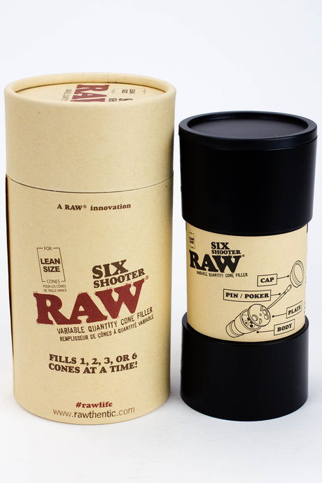 Raw six shooter for Lean size cones Filler · Poker ONE