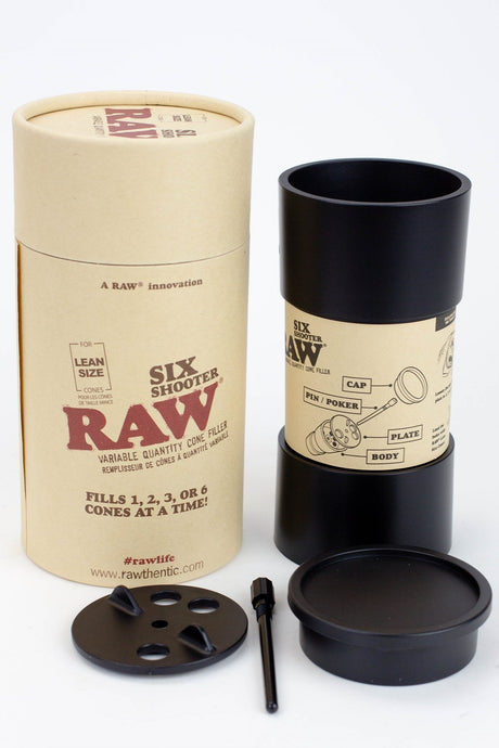 Raw six shooter for Lean size cones Filler · Poker ONE