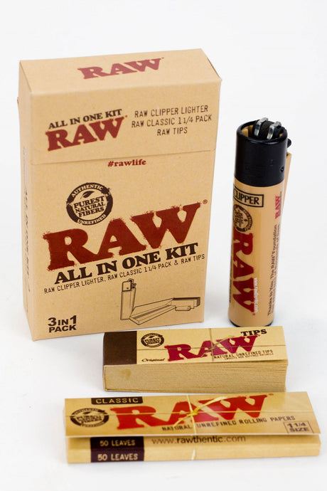x RAW ALL IN ONE KIT Bundle ONE