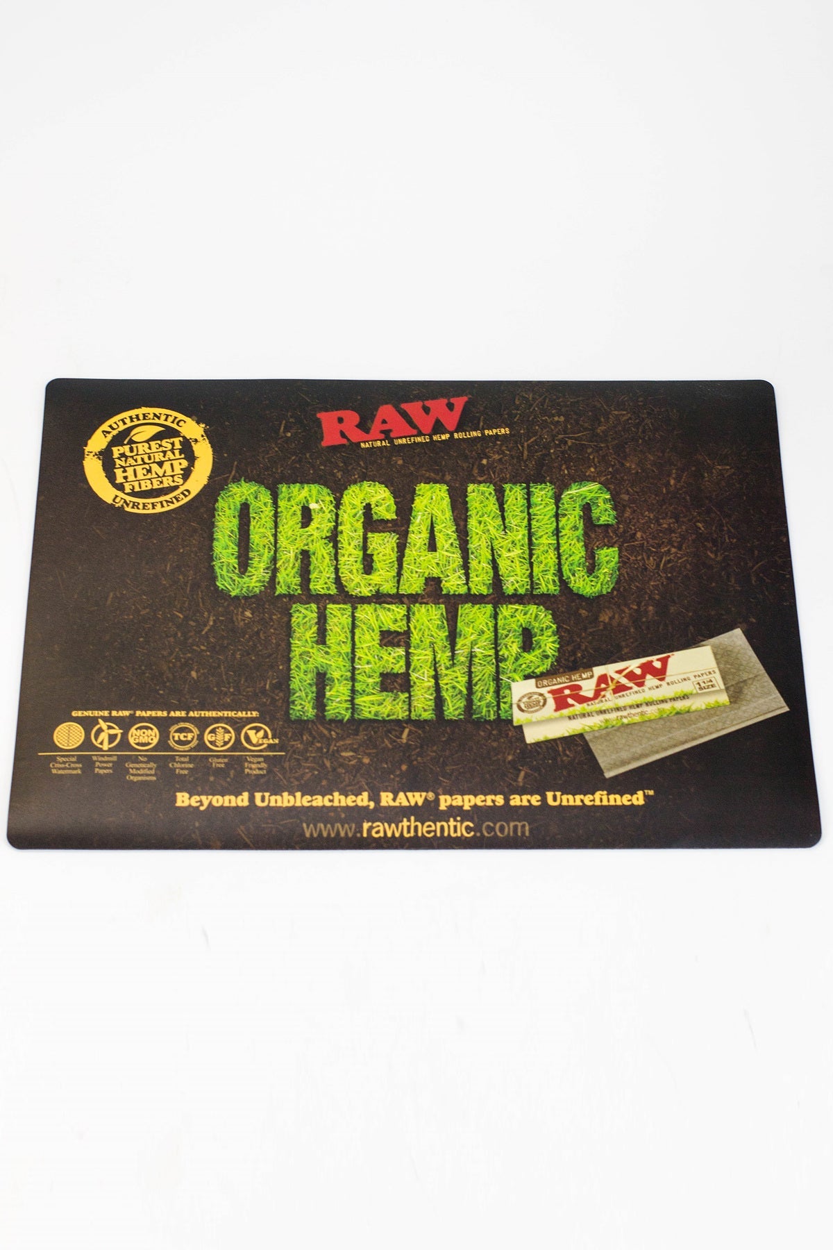 Raw Counter Change Mat Tray ONE Organic Hemp