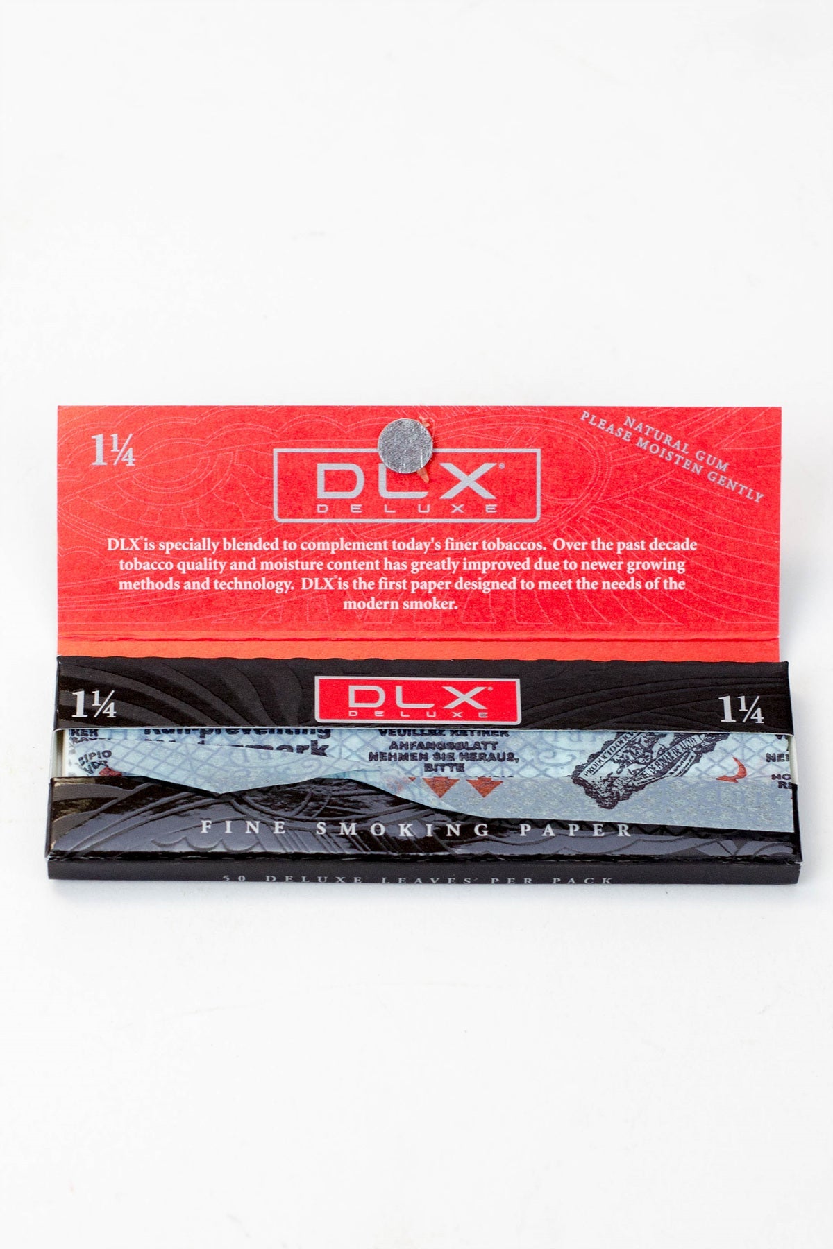DLX deluxe Rolling Papers 1 1/4 1 - 1/4" Size ONE