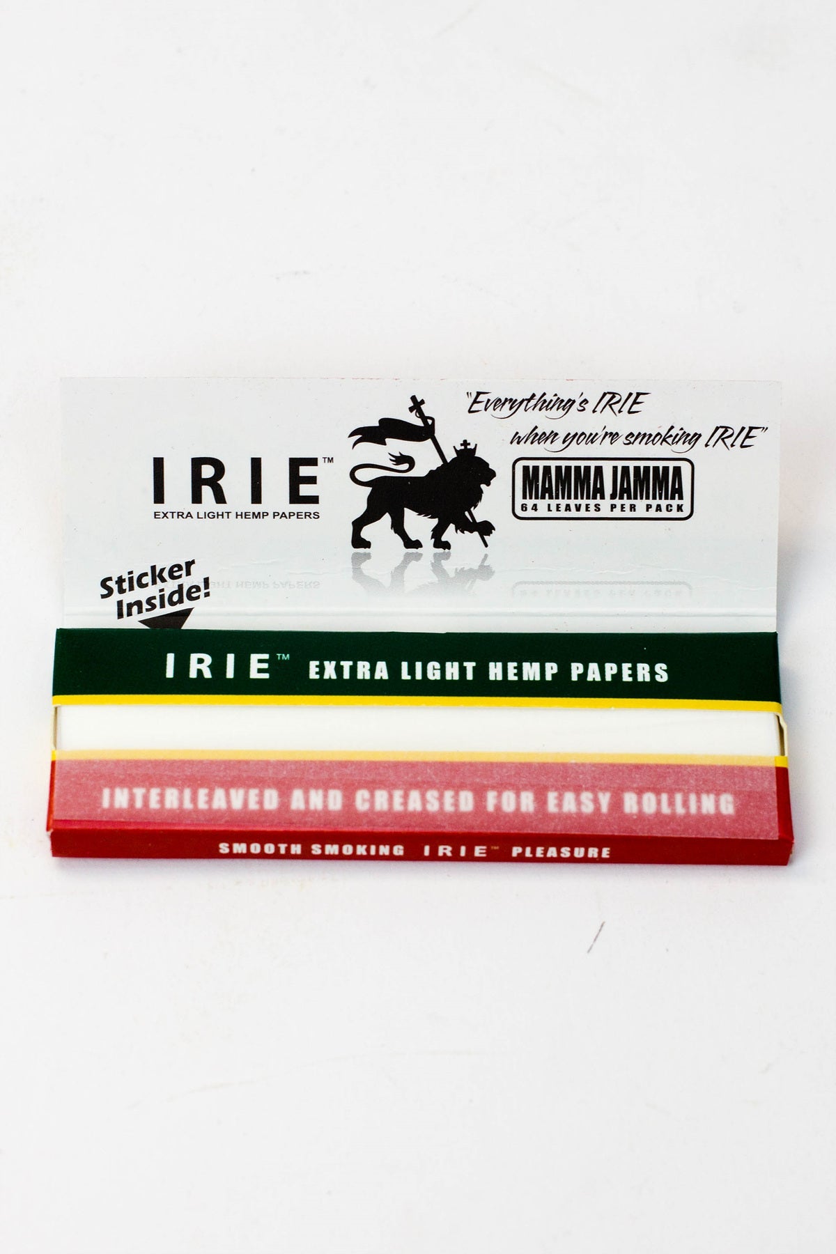IRIE RASTA Rolling Paper 1¼ 1 - 1/4" Size ONE