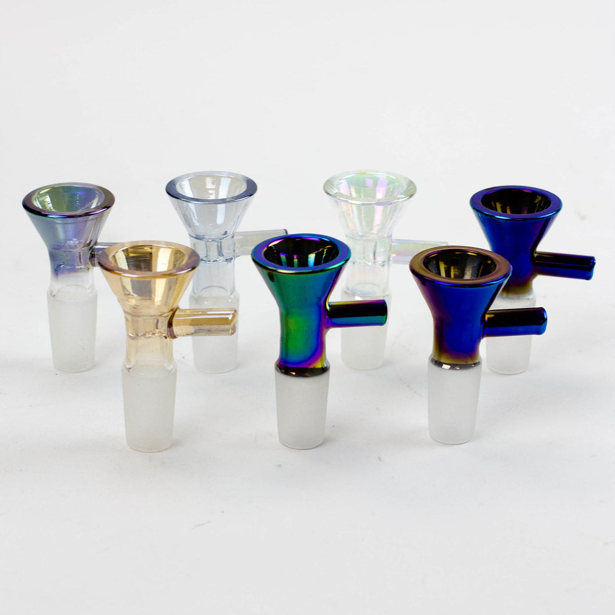 Electroplate glass bowl for 14 mm Joint Bowl · Banger · Oil Burner ONE