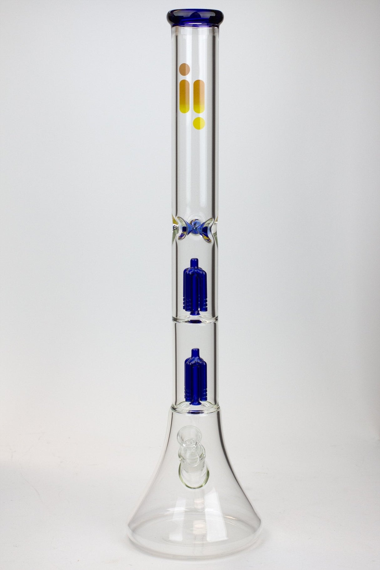 23" Infyniti Dual tree arms 7 mm glass water bong Glass Bong ONE