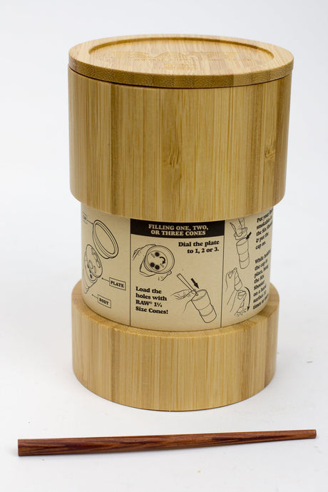 Raw Bamboo six shooter for 1 1/4 size cones Filler · Poker ONE