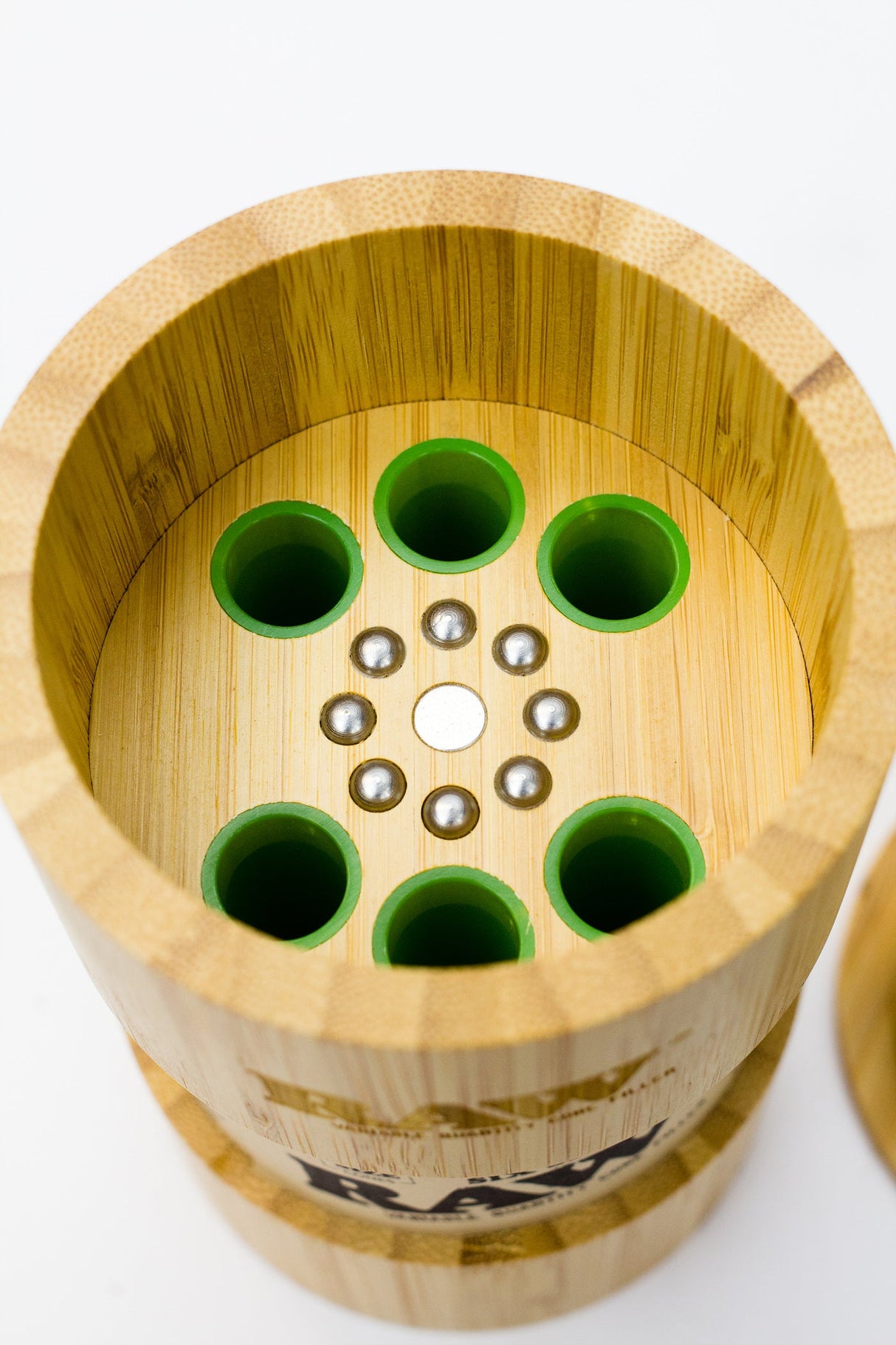 Raw Bamboo six shooter for King size cones Filler · Poker ONE