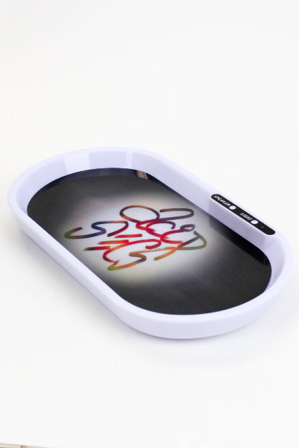 Acid Secs Bluetooth Speaker LED Rolling Tray Tray Acid Secs Productions Inc. White