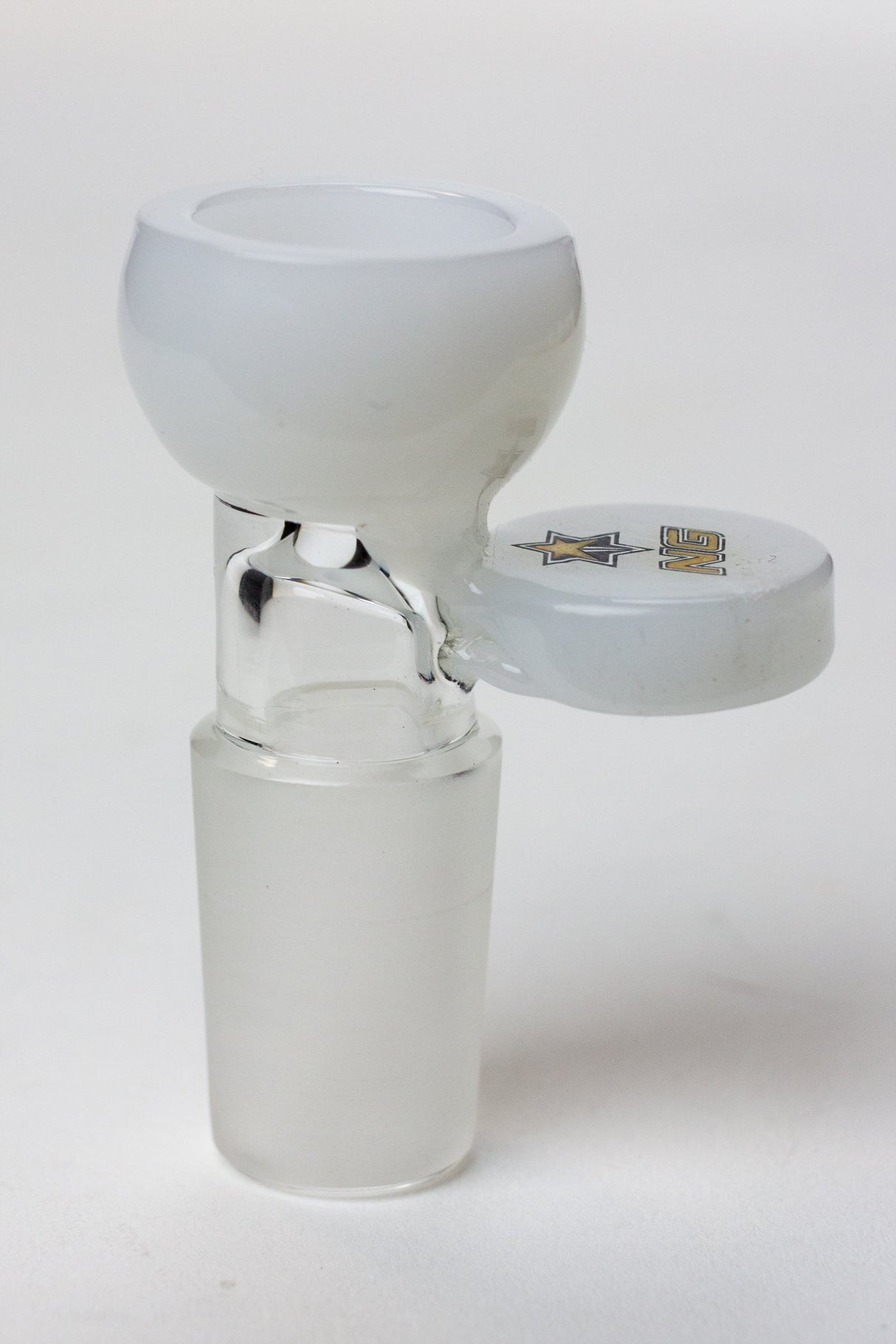 Thick Glass bowl Bowl · Banger · Oil Burner ONE White 18 mm female Joint