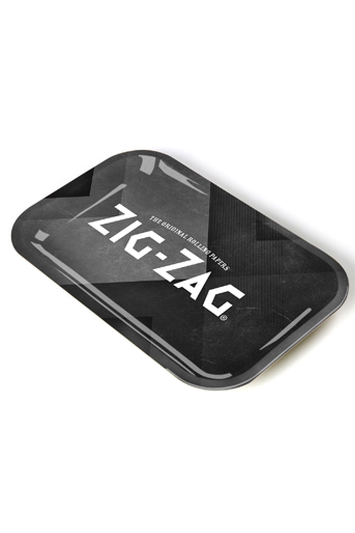 Zig-Zag Metal Rolling Tray - Medium - Since 1879 Tray ONE Black