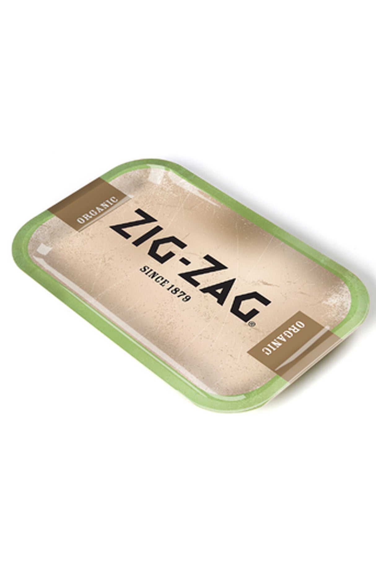 Zig-Zag Metal Rolling Tray - Medium - Since 1879 Tray ONE Organic