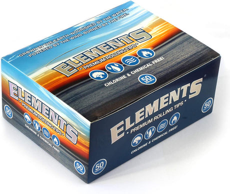 Element Premium Rolling Tips box of 50 Filter Tip ONE