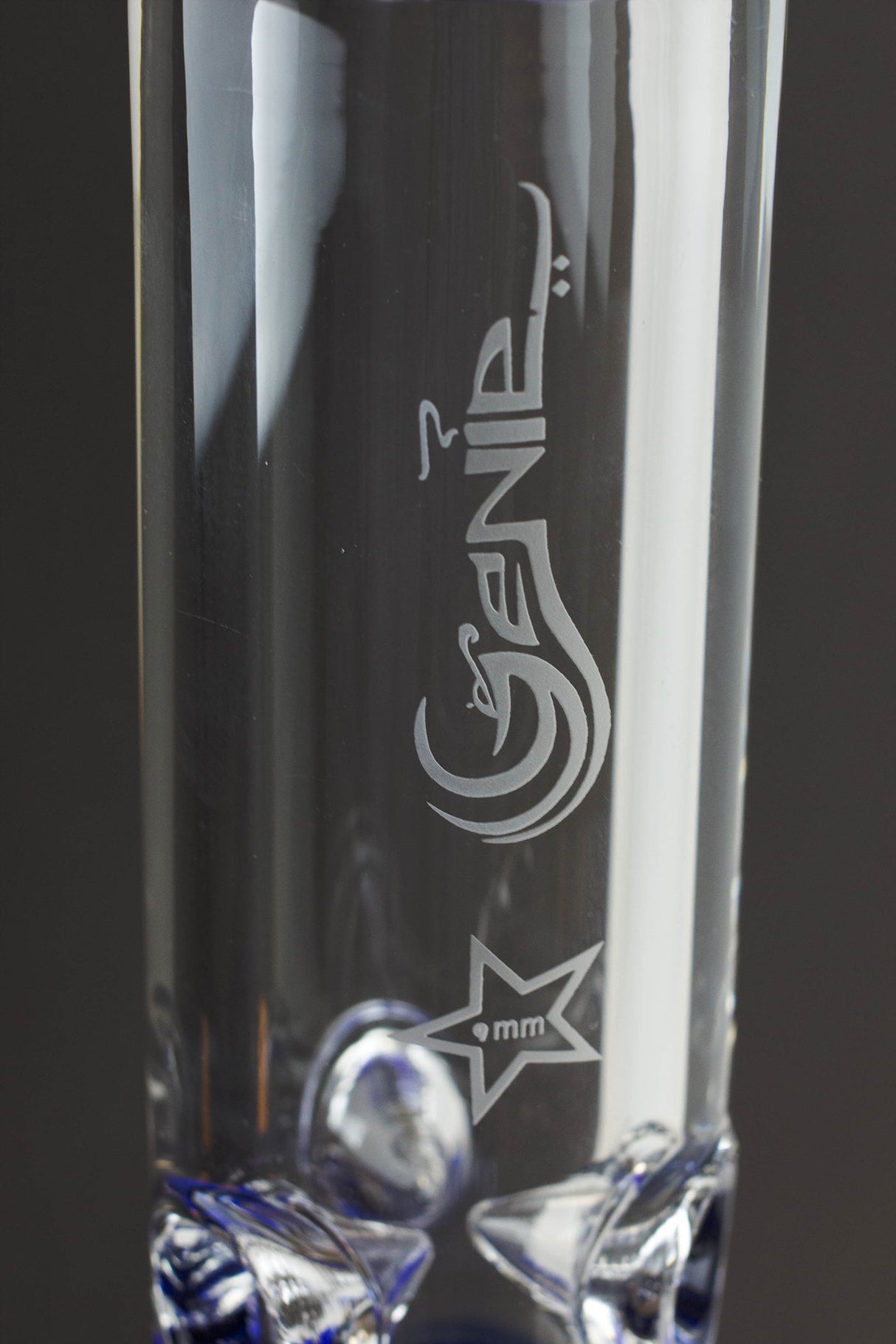 16" Genie 9 mm beaker glass water bong ( GB20022 ) Beaker Bong ONE