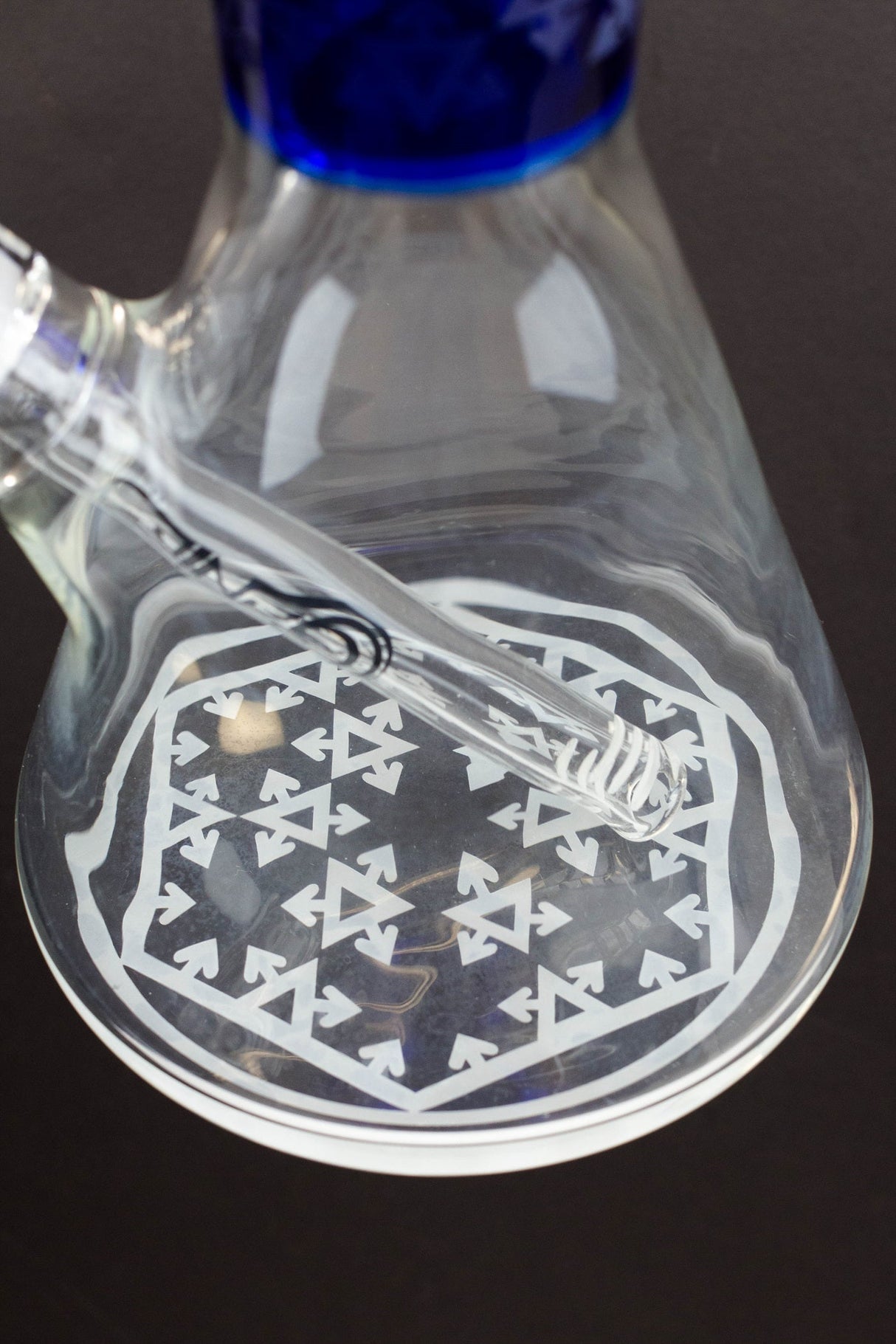 16" Genie 9 mm beaker glass water bong ( GB20022 ) Beaker Bong ONE