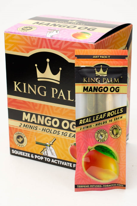 King Palm Hand-Rolled flavor 2 Mini Leaf Leaf Wrap ONE