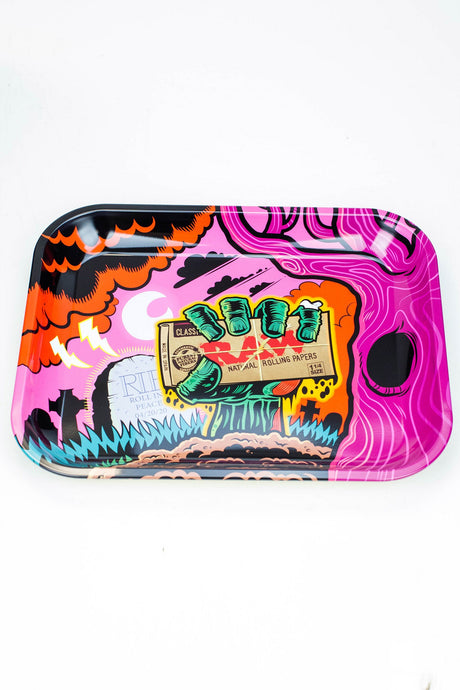 Raw Large size Rolling tray Tray ONE ZOMBIE