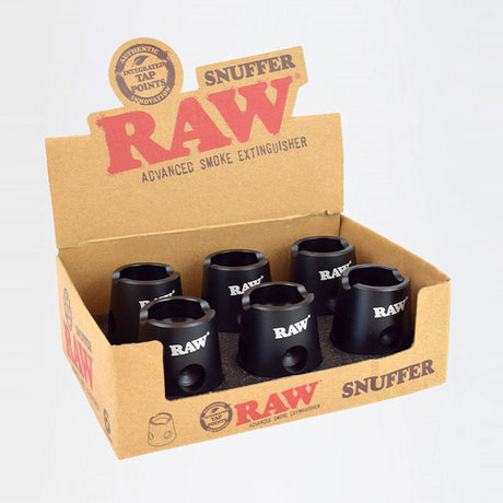RAW | SNUFFER Box of 6 Plastic Ashtray Smoking Cat Distribution